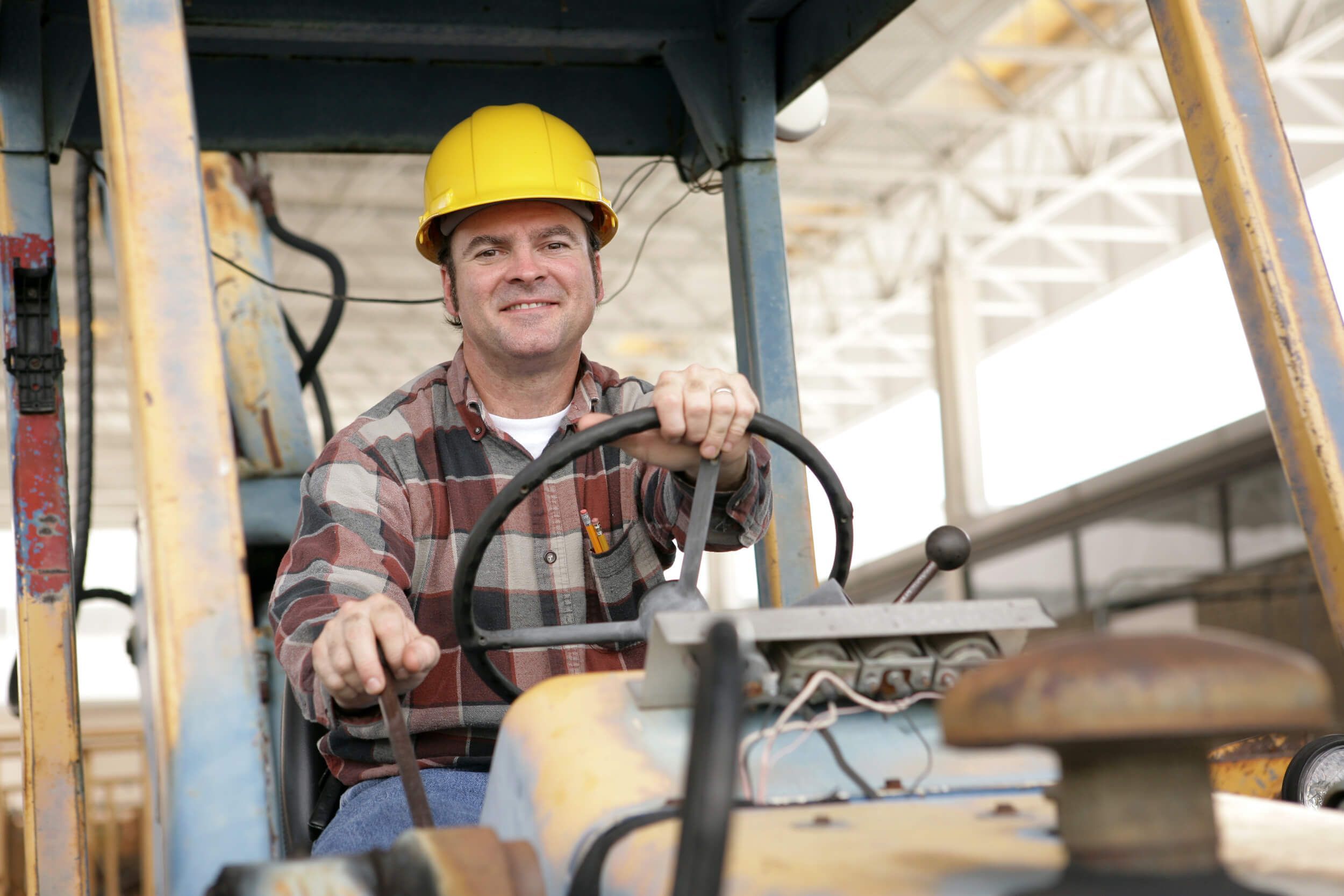 Happy worker after DOT physical